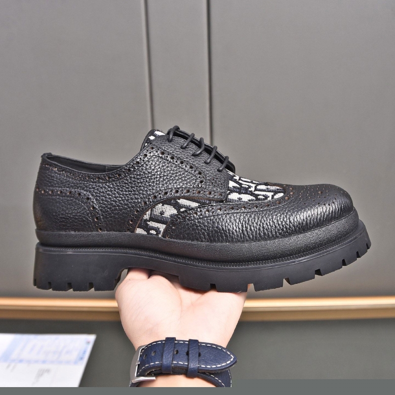 ch**an D*or leather shoes